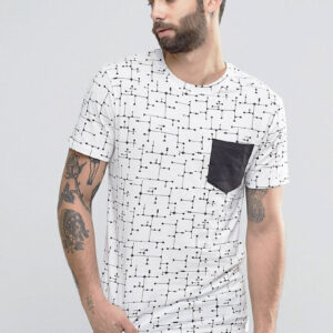 Men White T- Shirt